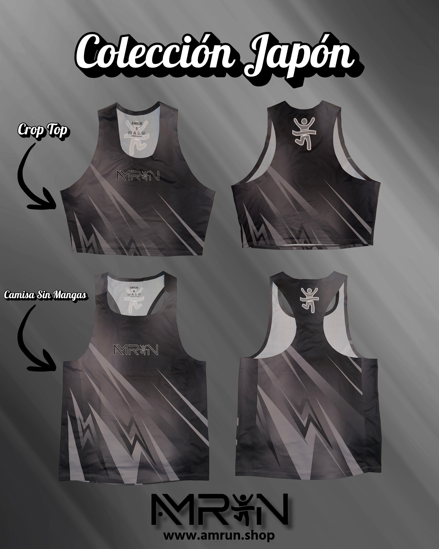 Colección Japón AMRUN RACING 🖤🩶