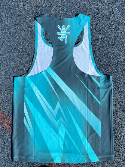 Camisas Sin Mangas Hombres Azul | Men Singlet
