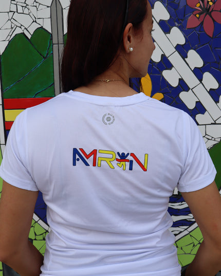 Camiseta Deportiva Blanca UNISEX | Edición AIBONITO