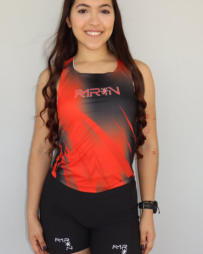 Camisa Sin Mangas Mujer | Roja