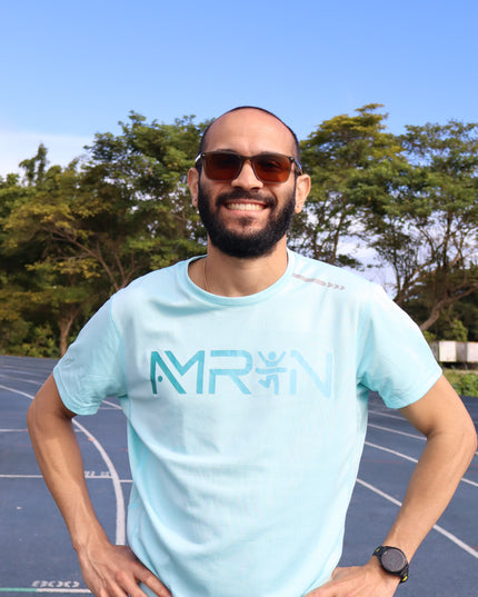 Camiseta Deportiva Azul Claro UNISEX | Primera Colección