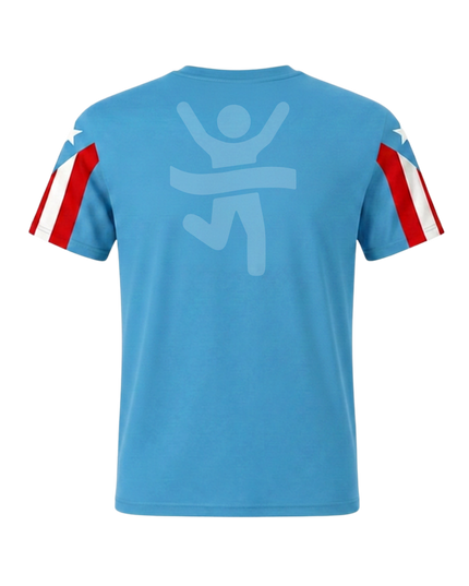 Camisa Con Mangas Puerto Rico Edition | AMRUN UNISEX ❤️🩵🤍