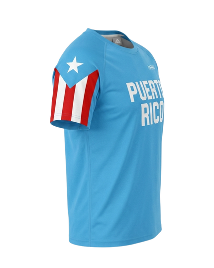 Camisa Con Mangas Puerto Rico Edition | AMRUN UNISEX ❤️🩵🤍