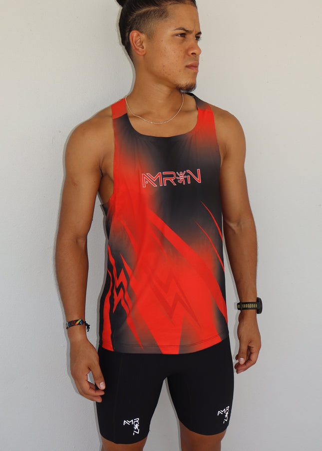 Camisa Sin Mangas Hombre | Roja