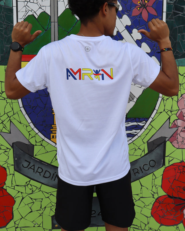 Camiseta Deportiva Blanca UNISEX | Edición AIBONITO