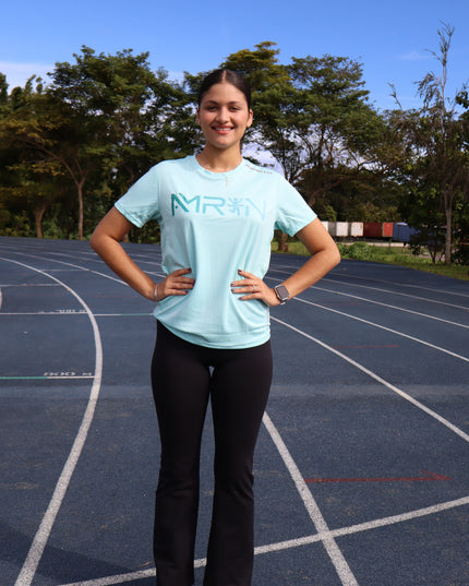 Camiseta Deportiva Azul Claro UNISEX | Primera Colección