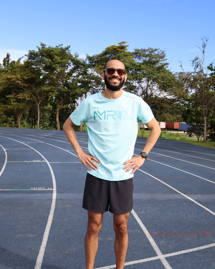 Camiseta Deportiva Azul Claro UNISEX | Primera Colección