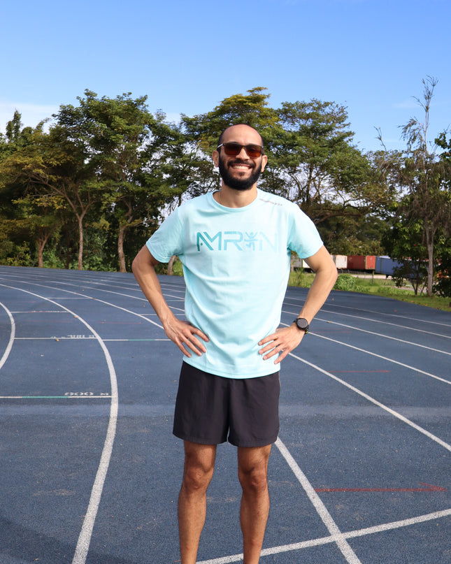 Camiseta Deportiva Azul Claro UNISEX | Primera Colección