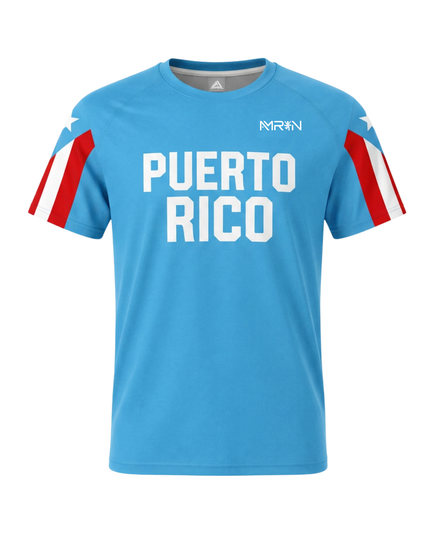 Camisa Con Mangas Puerto Rico Edition | AMRUN UNISEX ❤️🩵🤍